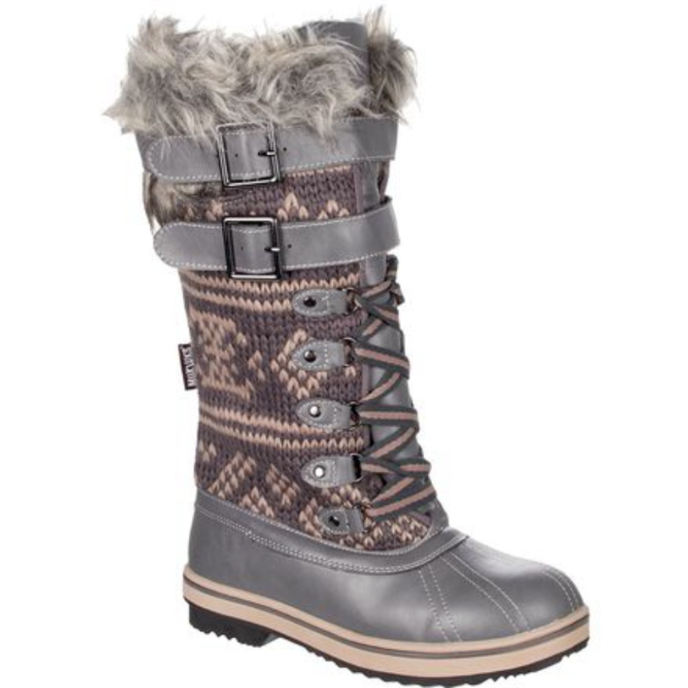 Muk Luks Allie Faux Fur Winter Boot Sizes 7 & 9